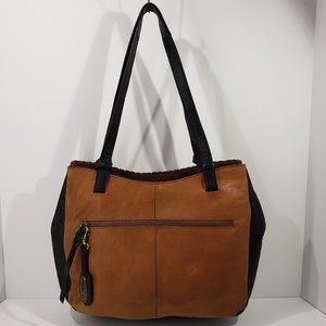 Born Patchwork Leather Shoulder Handbag